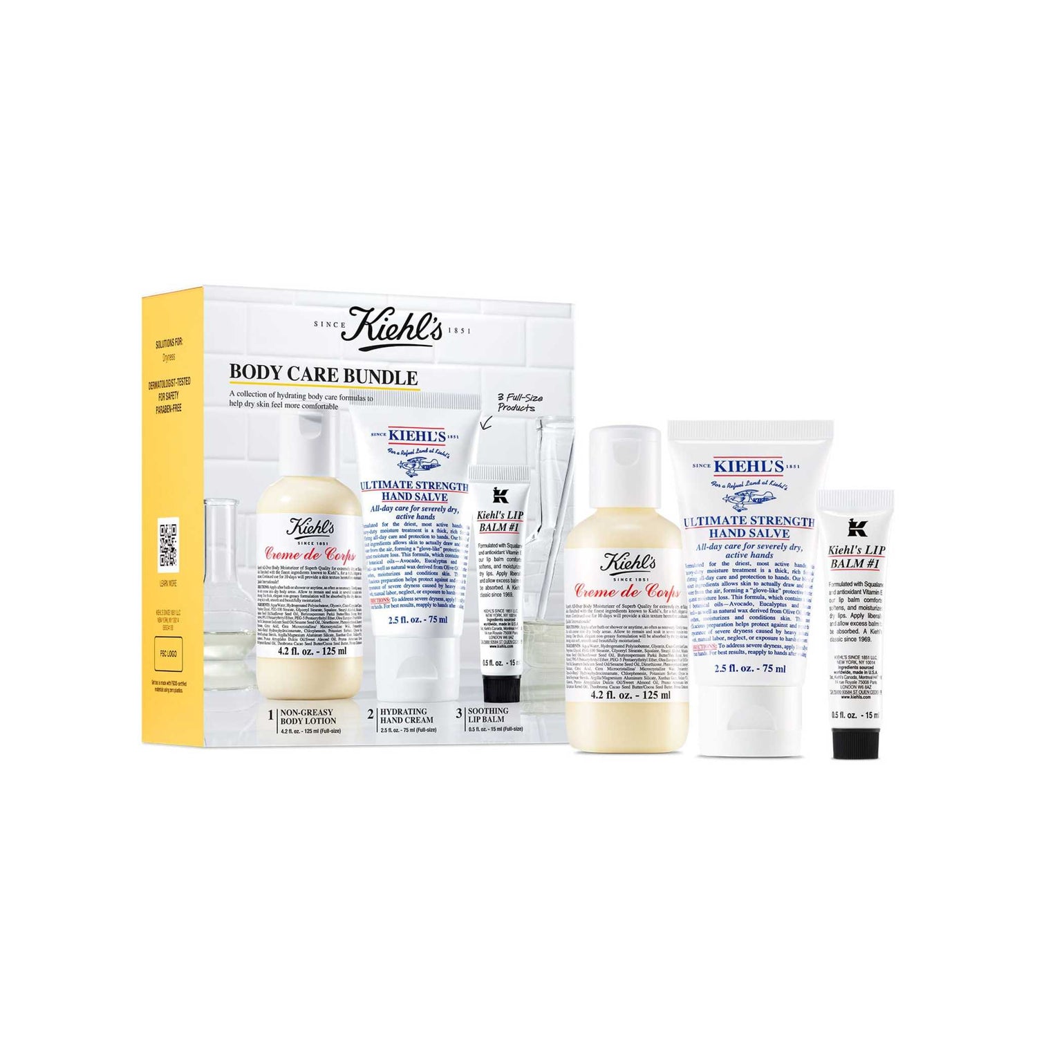 Kiehl's Since 1851 Body Care Bundle main image.