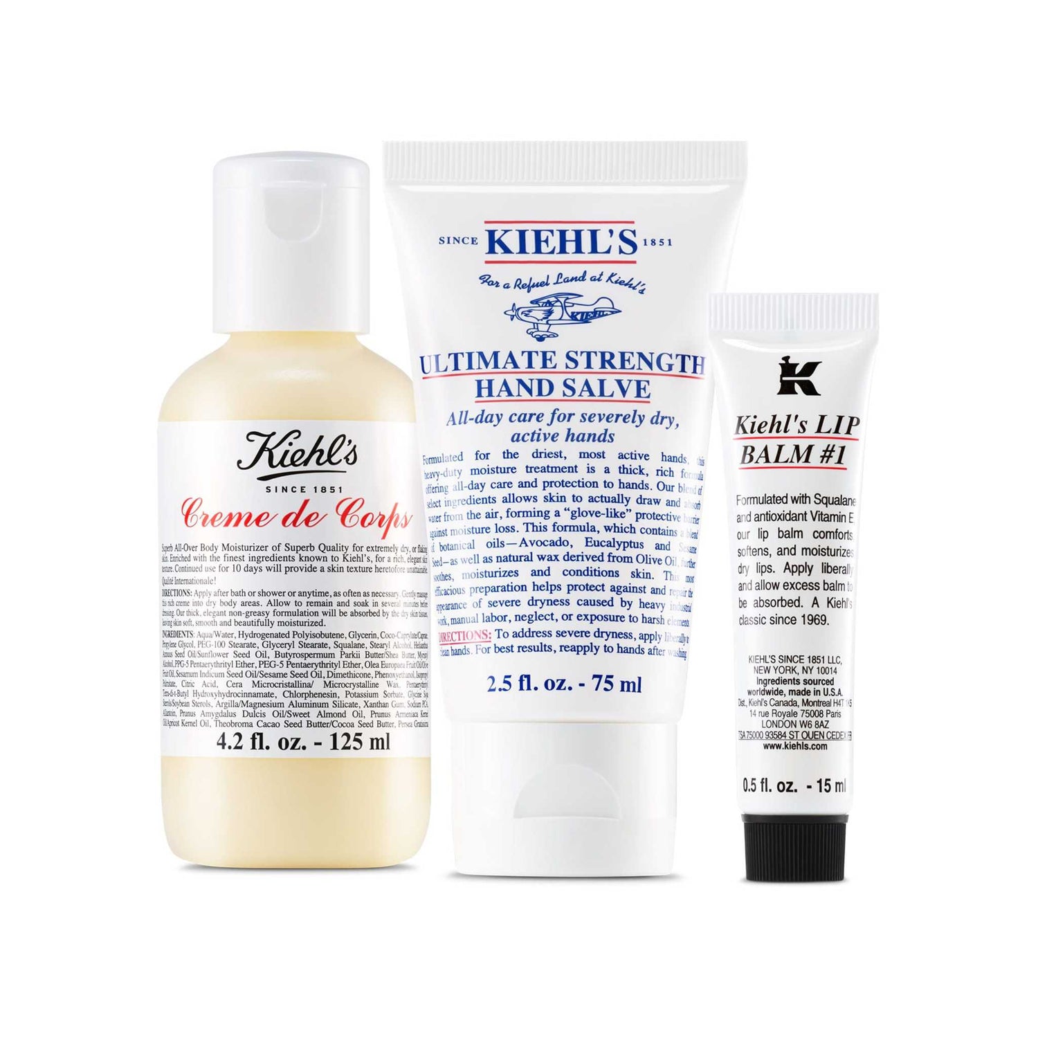 Kiehl's Since 1851 Body Care Bundle open container image.