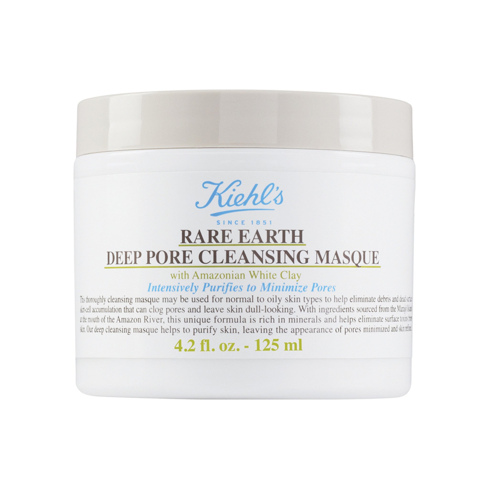 Kiehl's Since 1851 Rare Earth Pore Cleansing Masque main image.