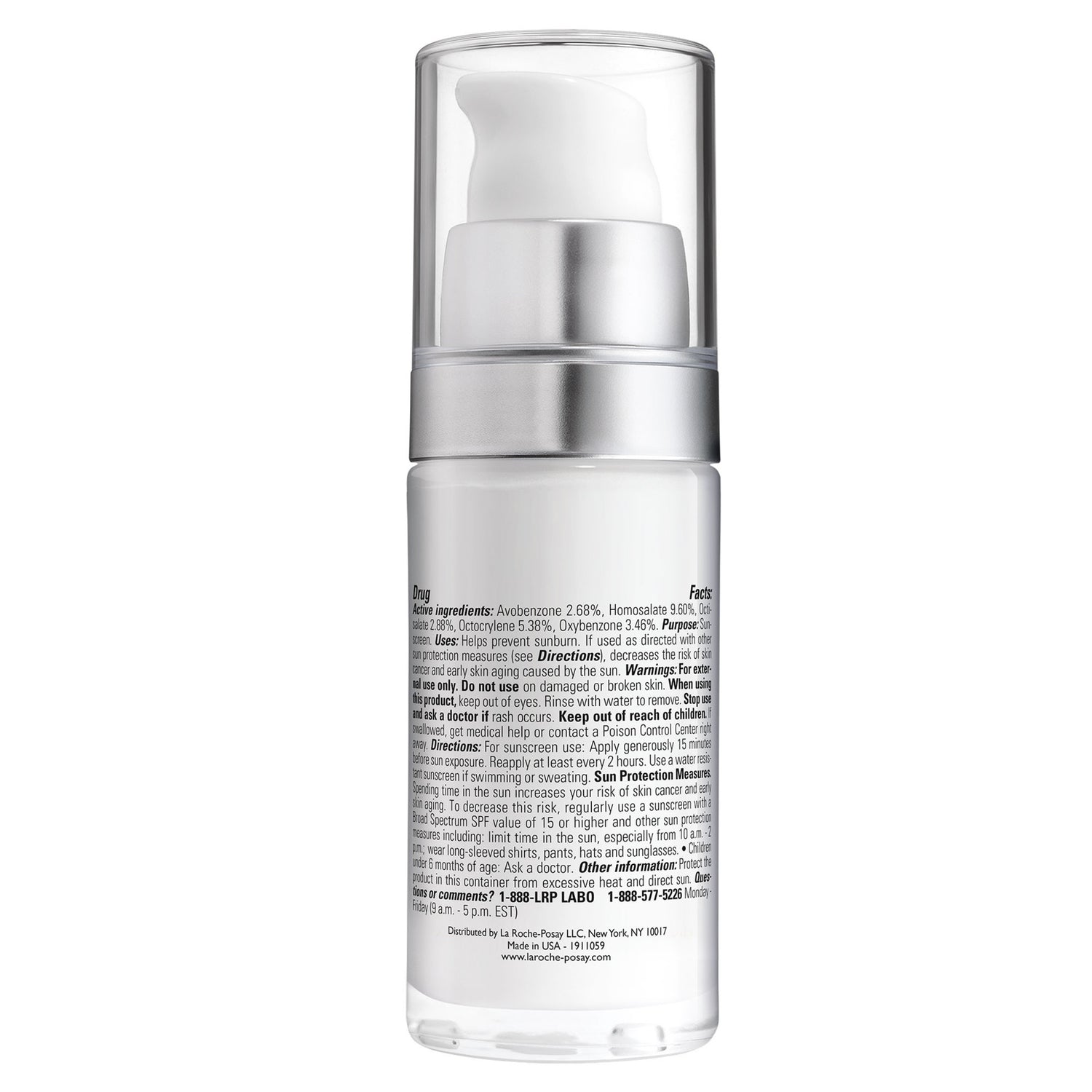 La Roche-Posay Anthelios AOX Face Serum Sunscreen SPF 50 box image.