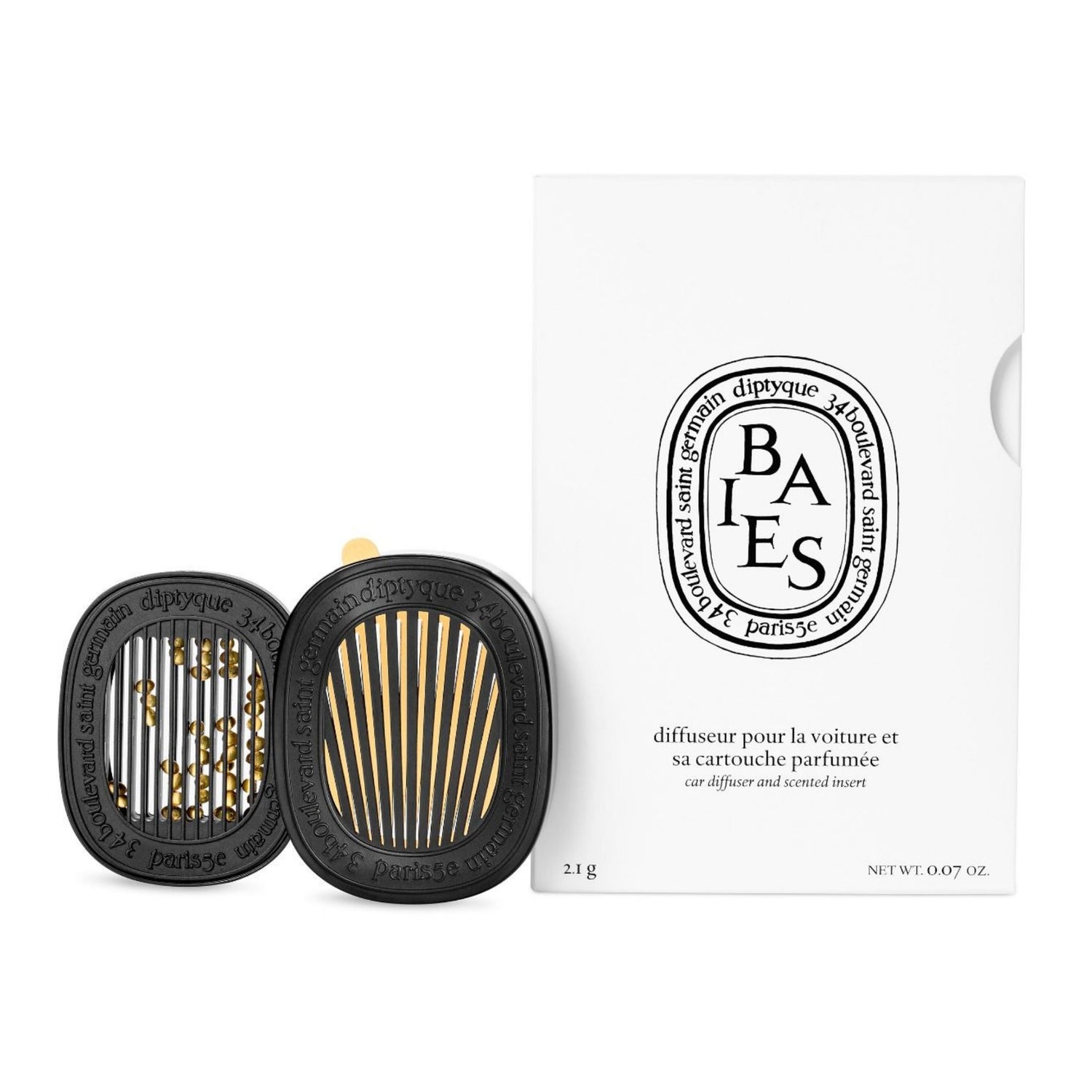 Diptyque Baies Car Diffuser main image.