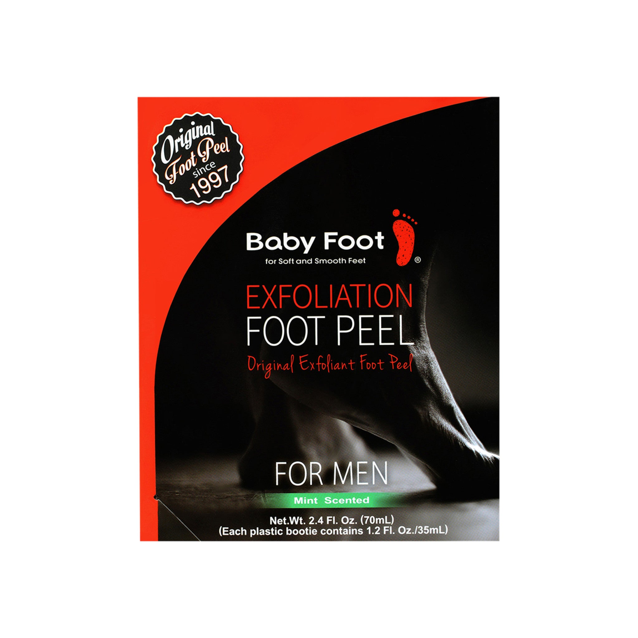 Baby Foot Baby Foot Exfoliation Foot Peel For Men main image.