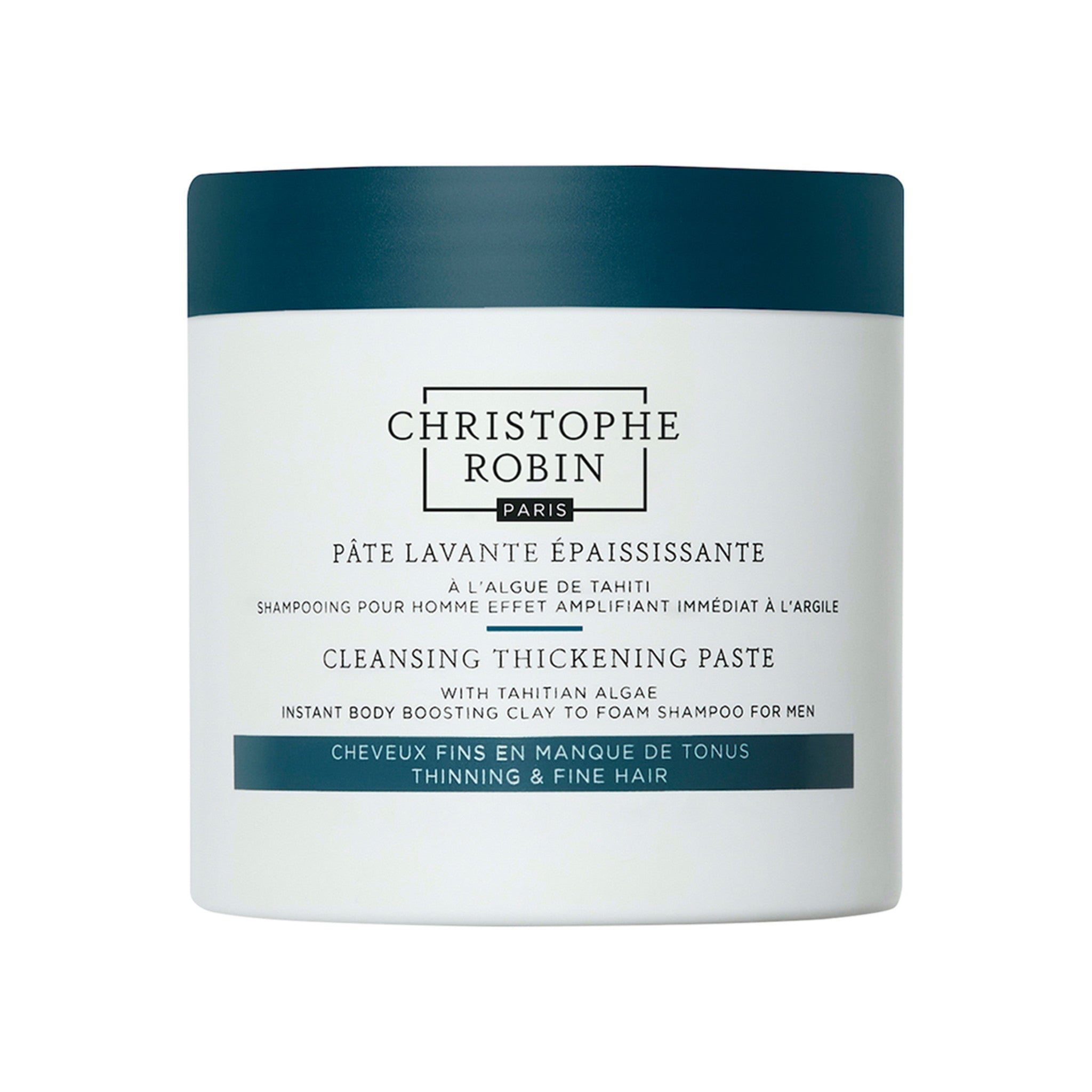 Christophe Robin Cleansing Thickening Paste for Men main image.