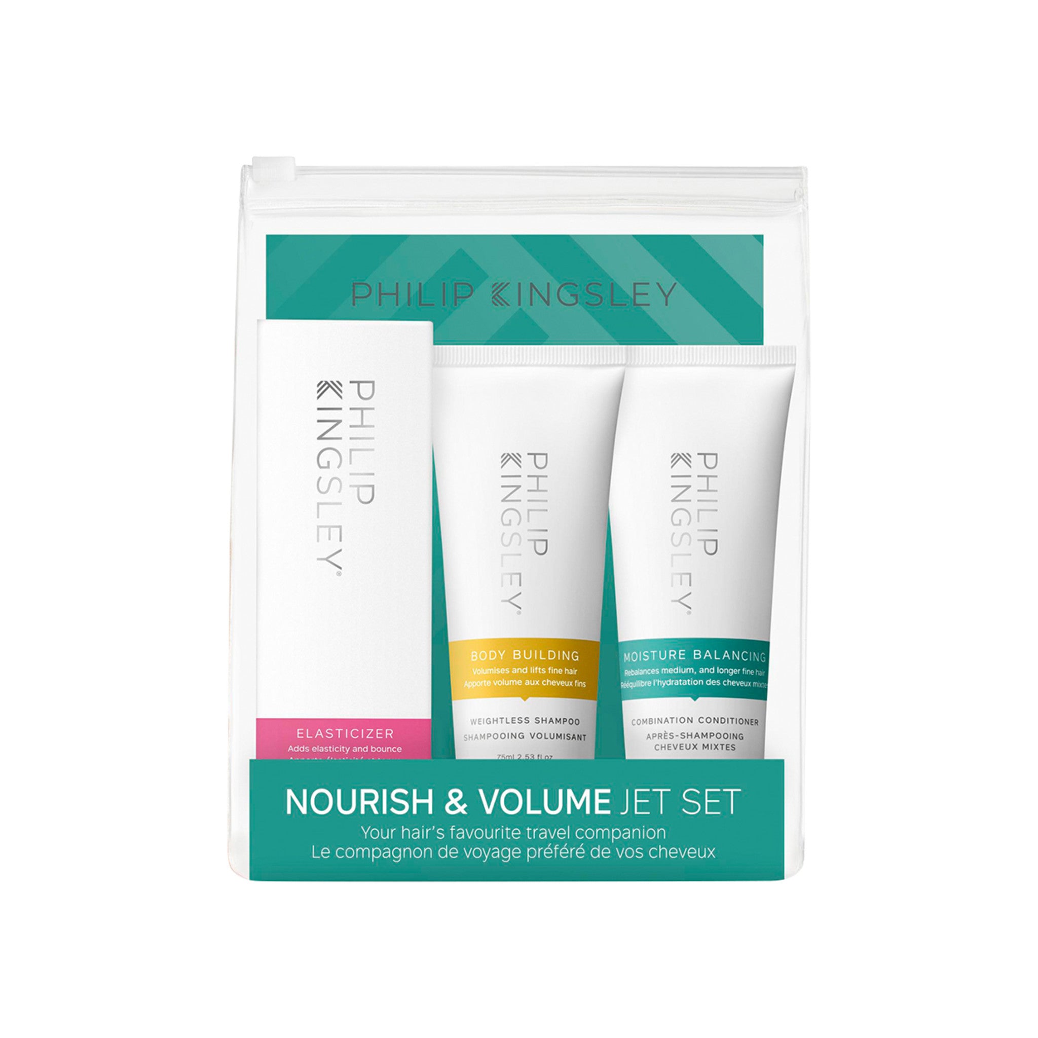 Philip Kingsley Nourish and Volume Jet Set Collection main image.