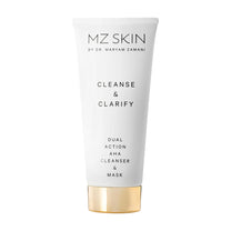 MZ Skin Cleanse and Clarify Dual Action AHA Cleanser and Mask main image.
