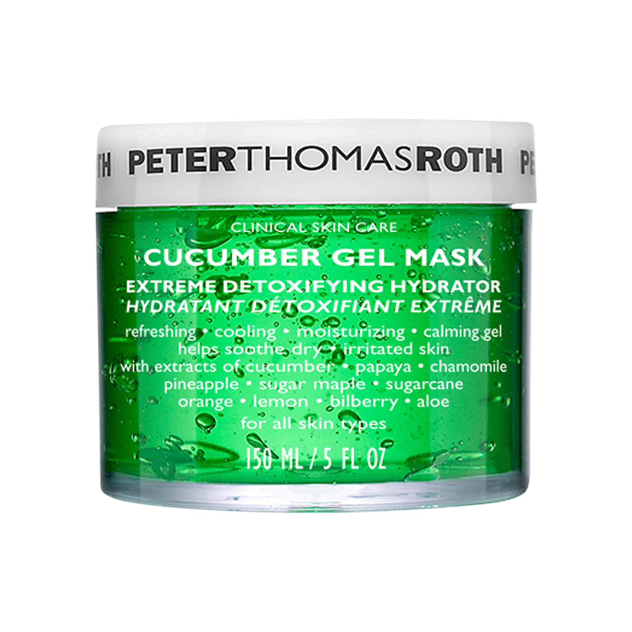 Peter Thomas Roth Cucumber Gel Mask main image.