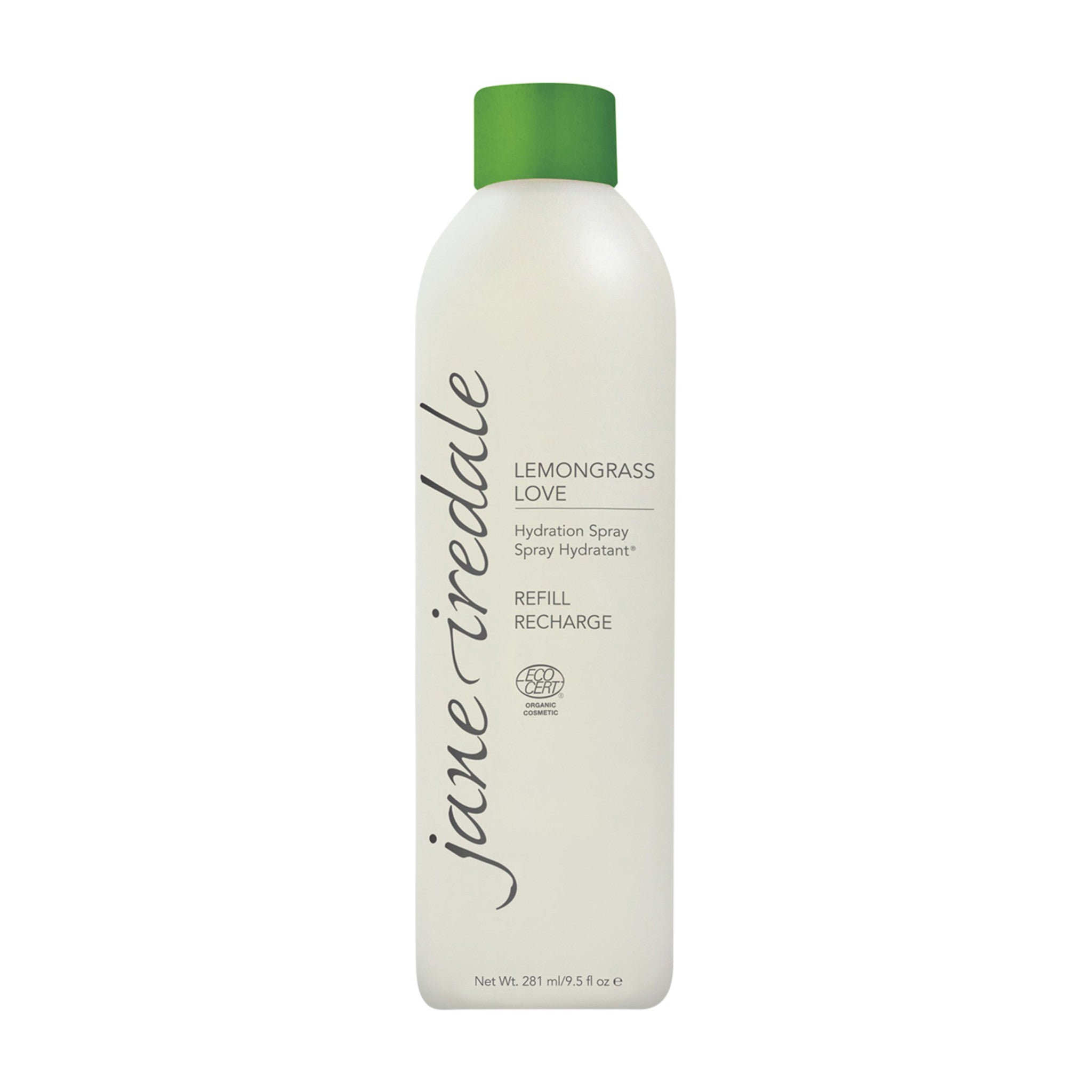 Jane Iredale Lemongrass Love Hydration Spray Natural Refill main image.