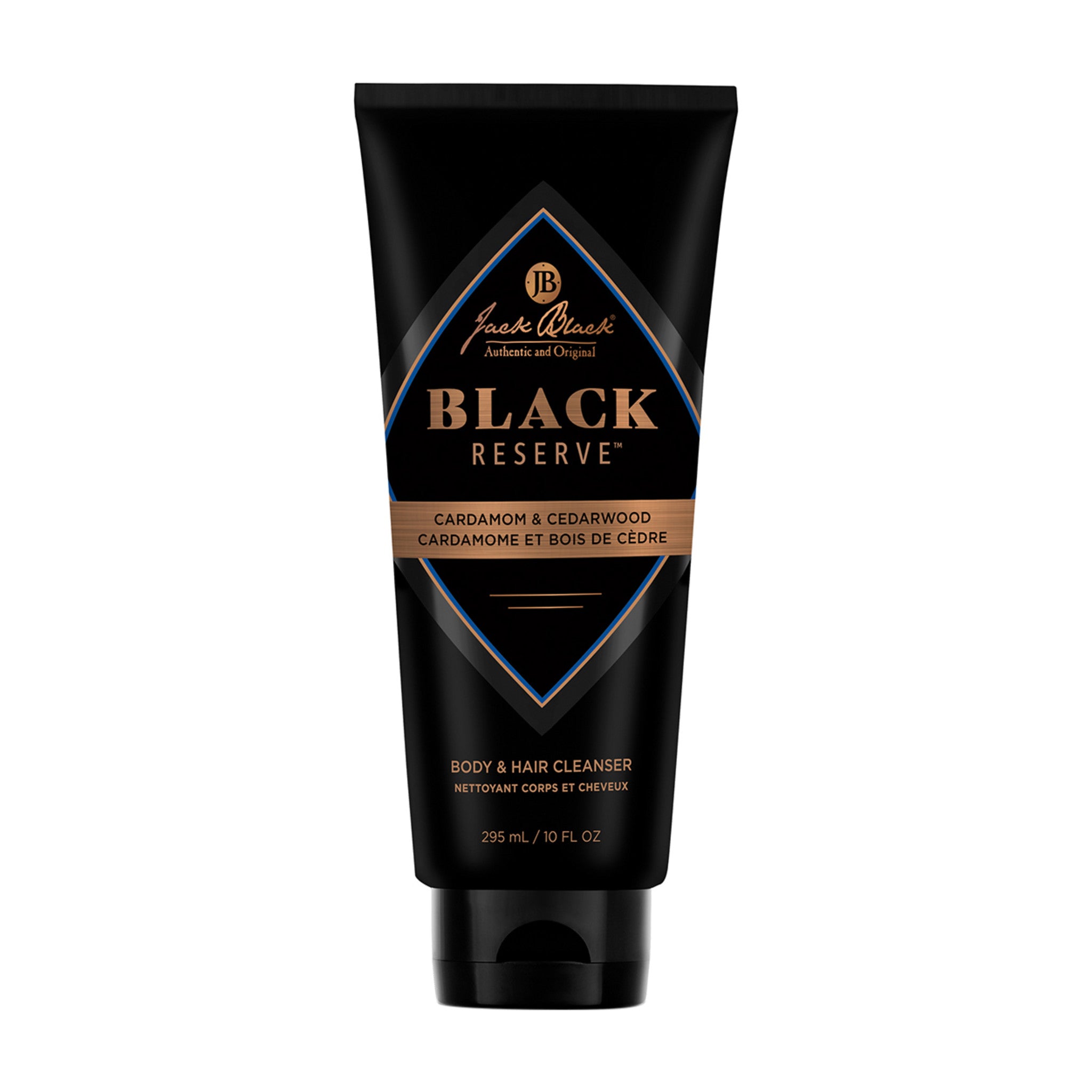 Jack Black Black Reserve Body and Hair Cleanser main image.