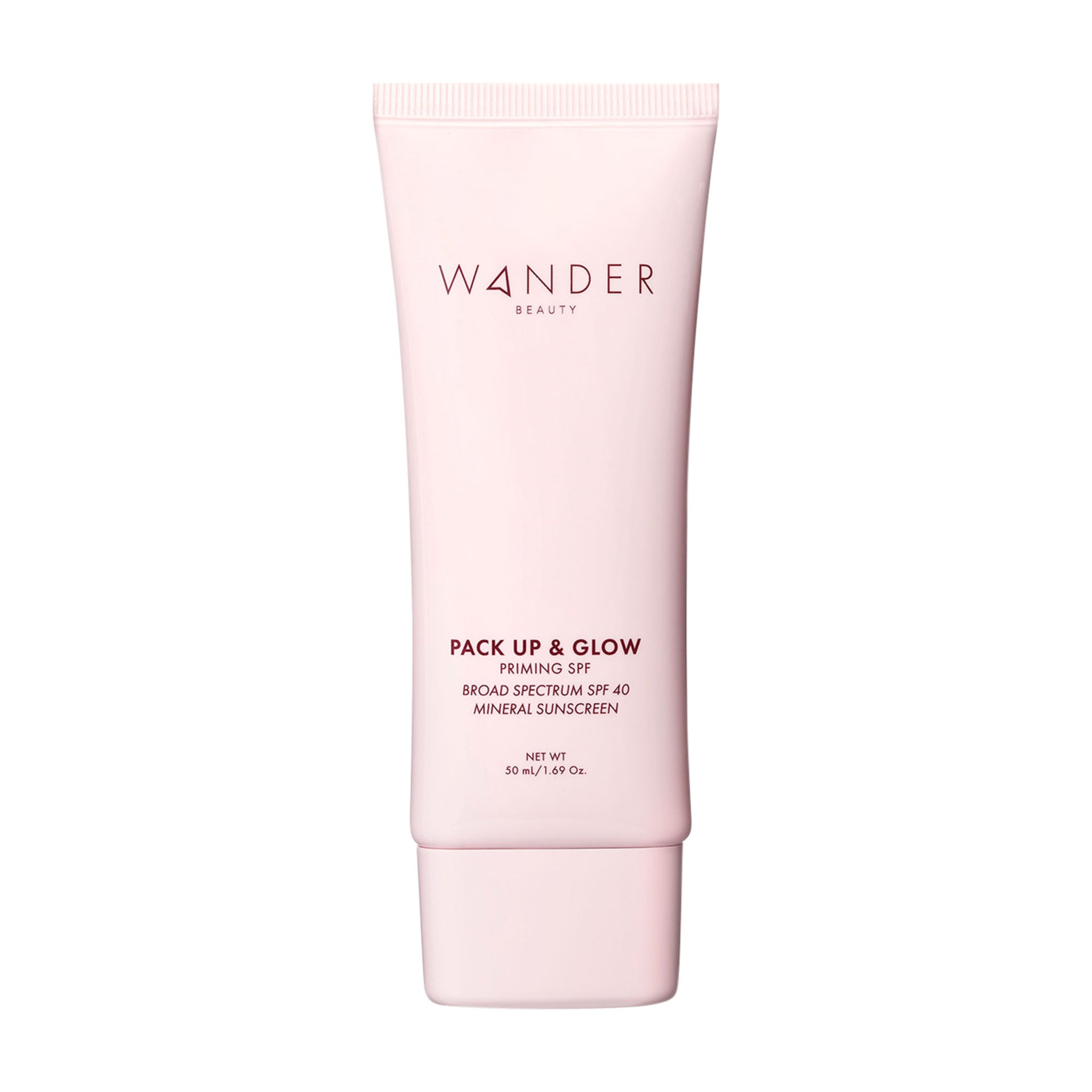 Wander Beauty Pack Up and Glow Priming Mineral SPF 40 main image.
