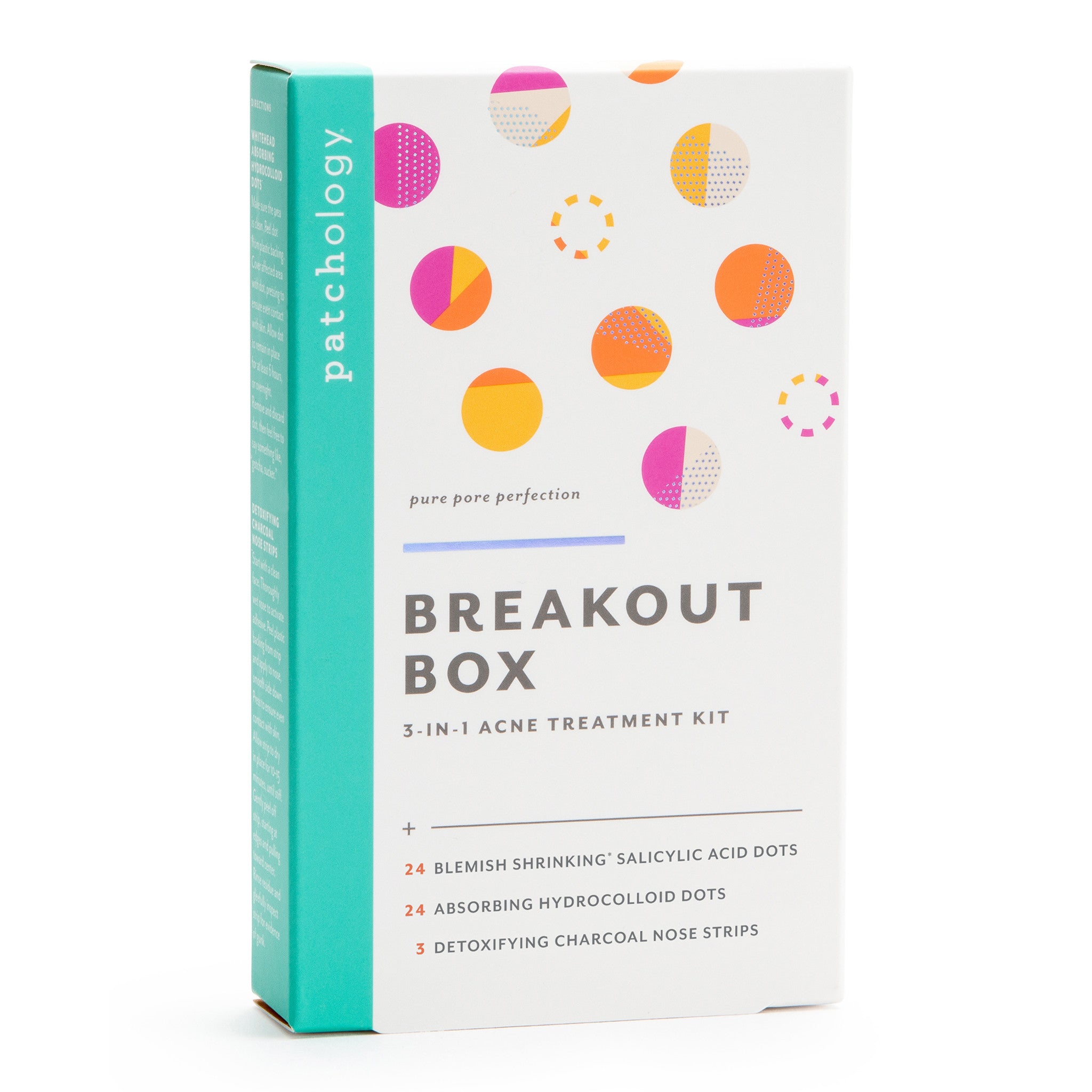 Patchology Breakout Box Acne Treatment Kit main image.