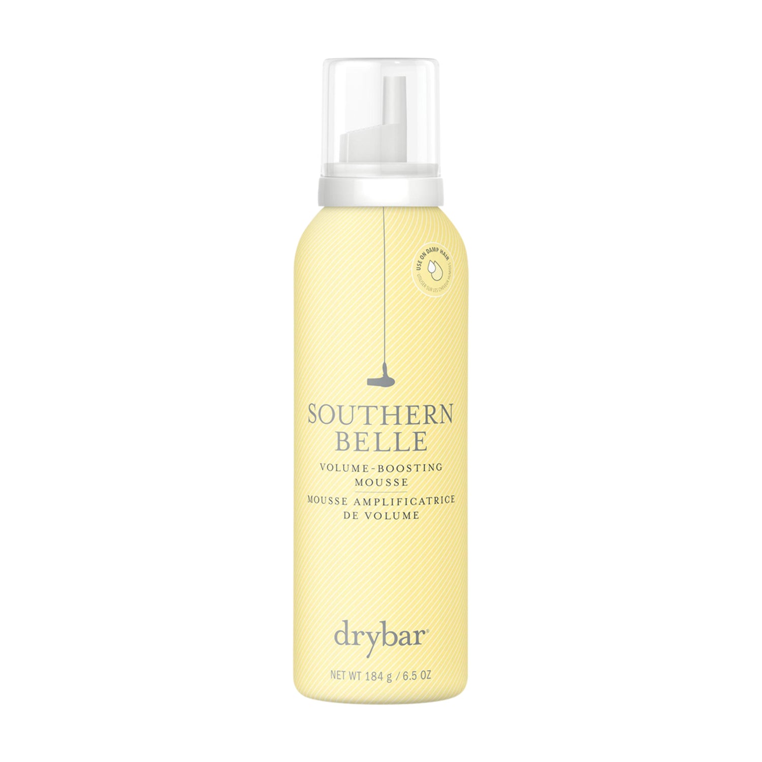 Drybar Southern Belle Volume-Boosting Mousse main image.