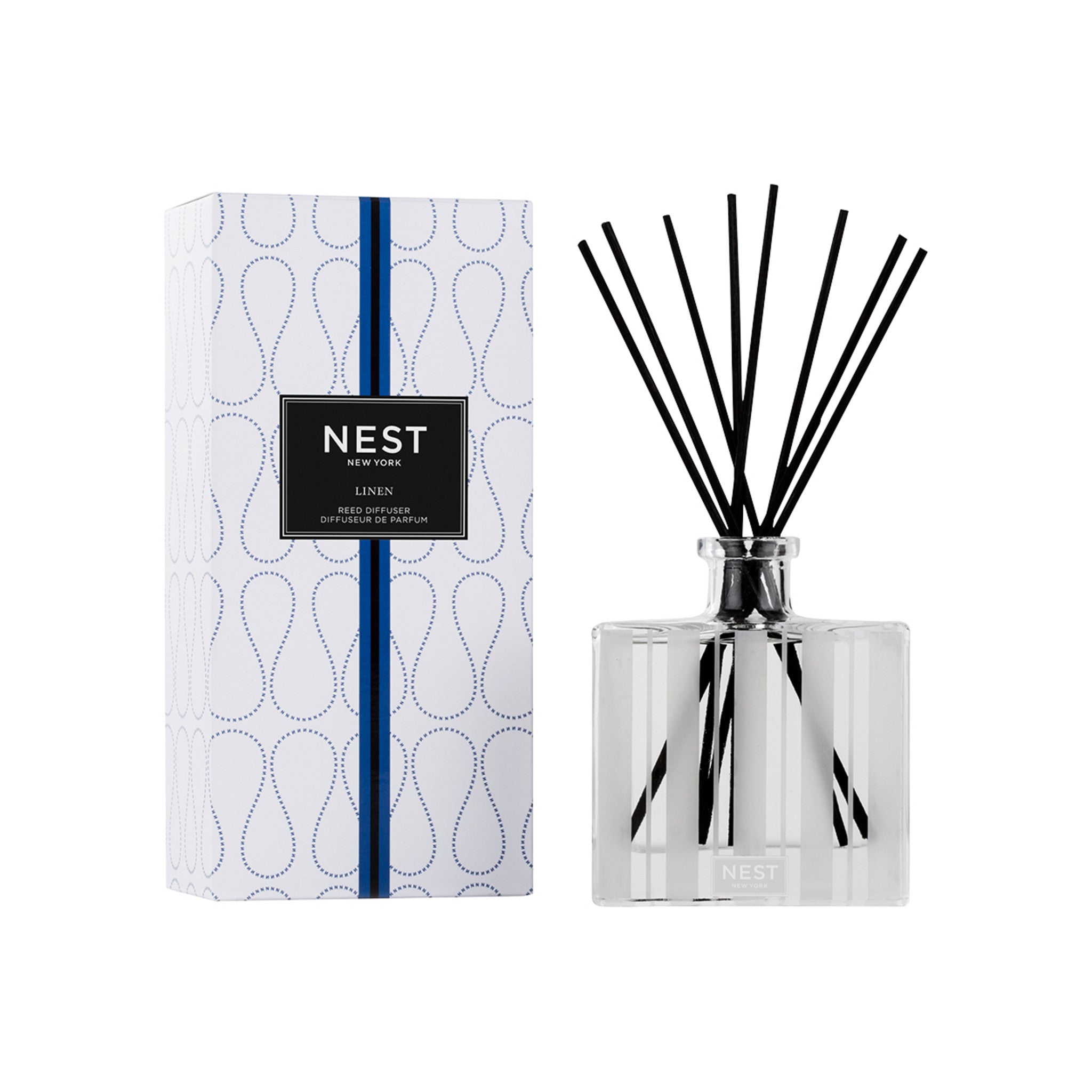 Nest Linen Reed Diffuser main image.
