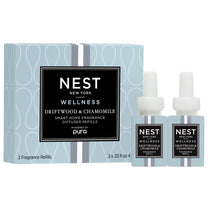 Nest Driftwood and Chamomile Refill Duo for Pura Smart Home Fragrance Diffuser main image.