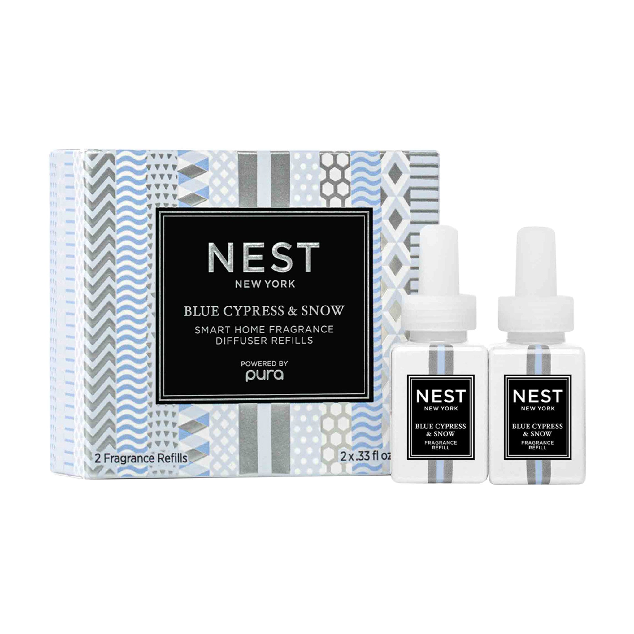 Nest Blue Cypress and Snow Pura Refill main image.