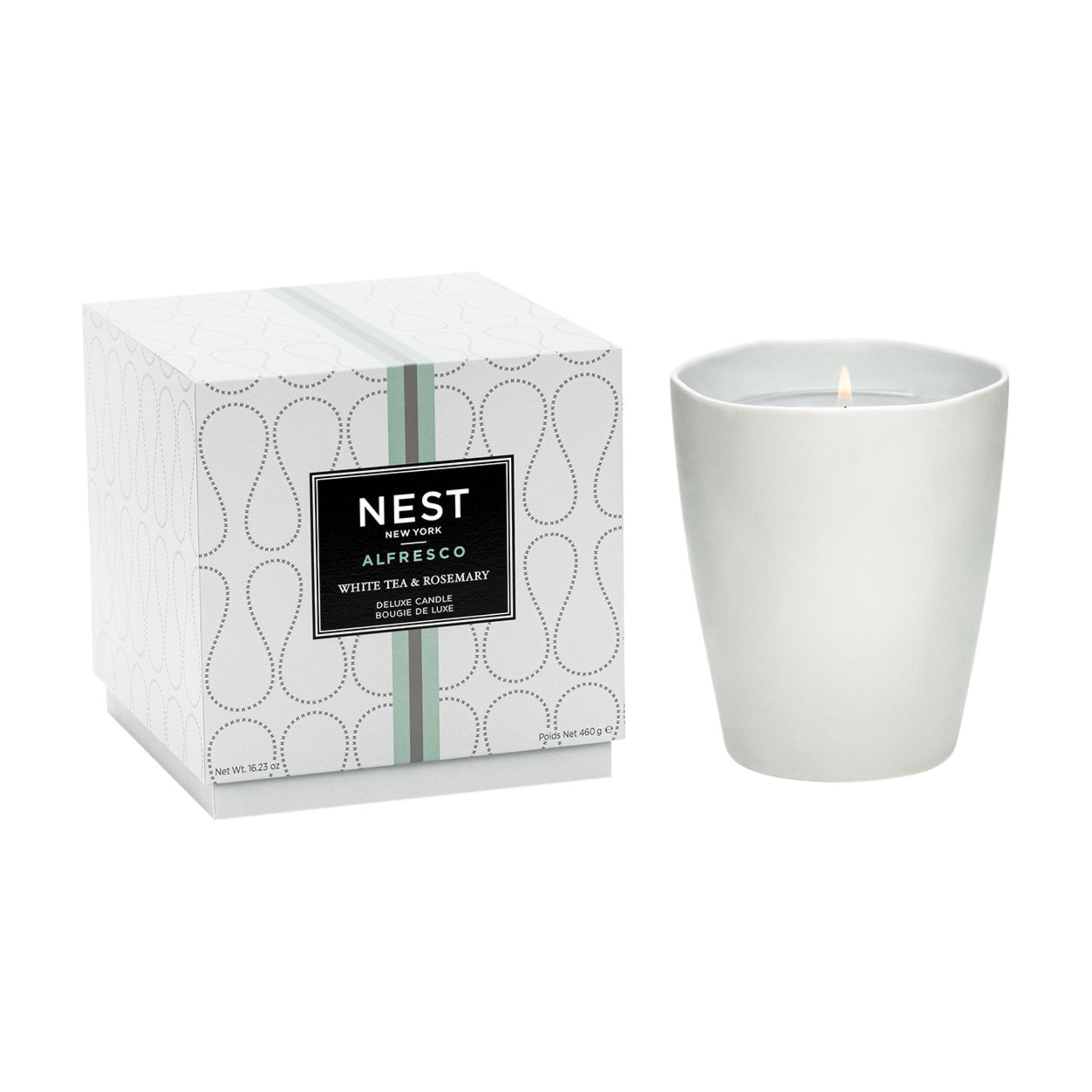 Nest Alfresco White Tea and Rosemary Deluxe Candle main image.
