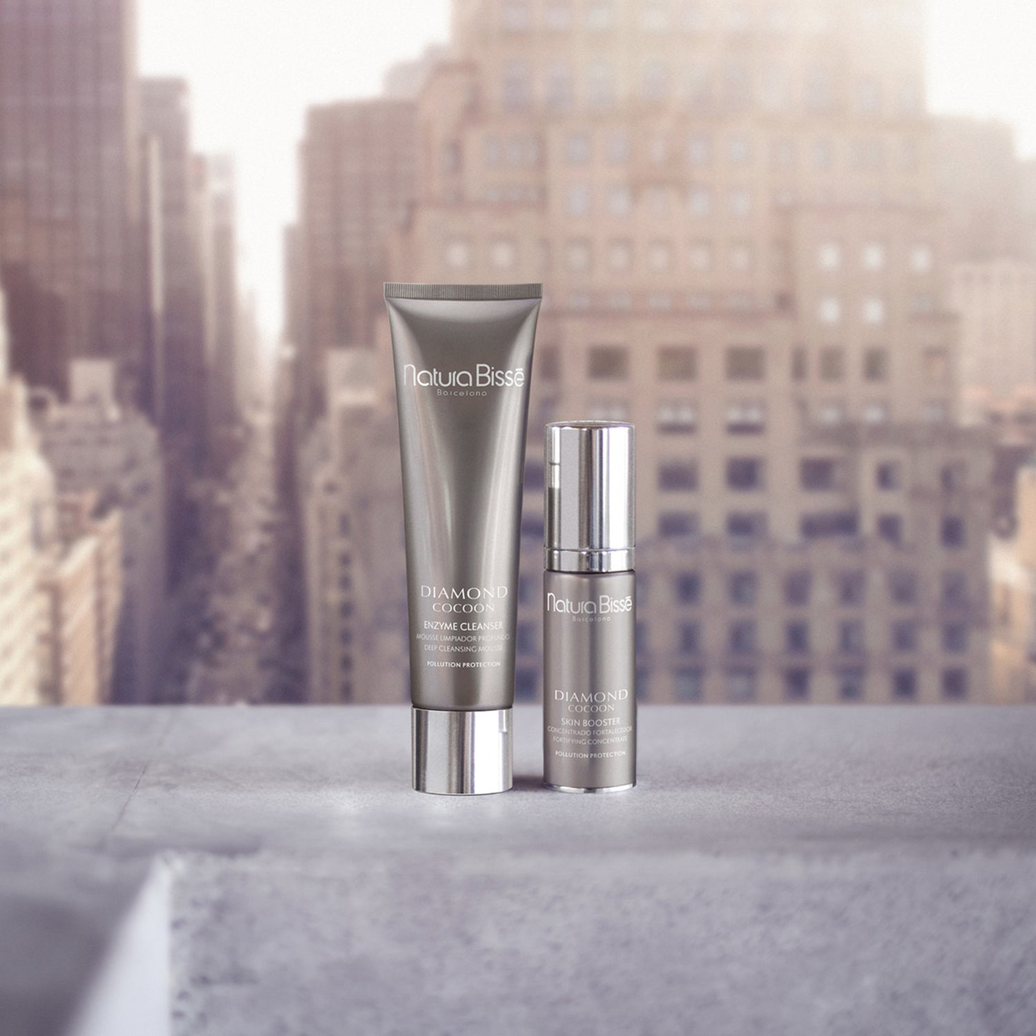 Natura Bissé Diamond Cocoon Enzyme Cleanser lifestyle image 2 .