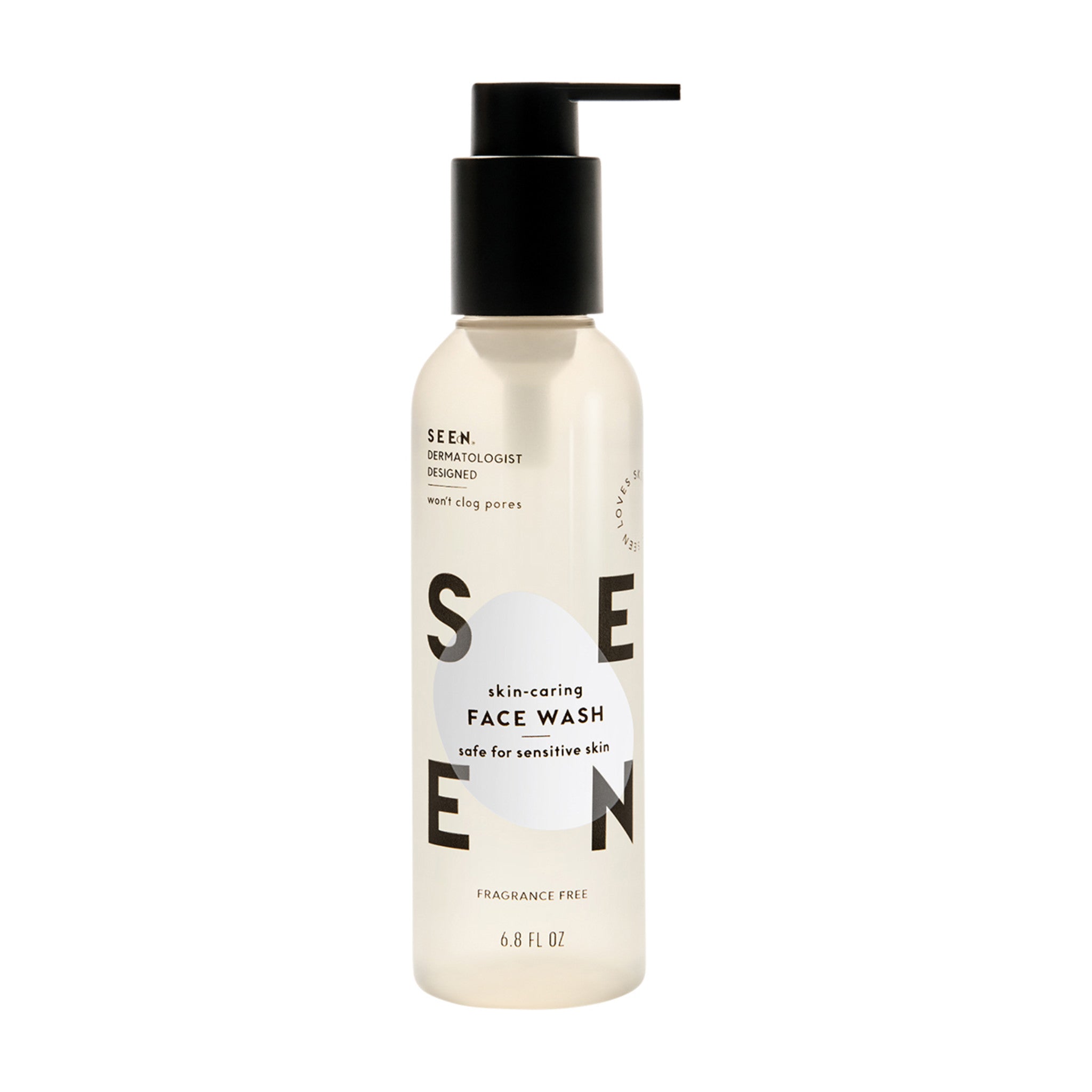 Seen Face Wash Fragrance-Free main image.