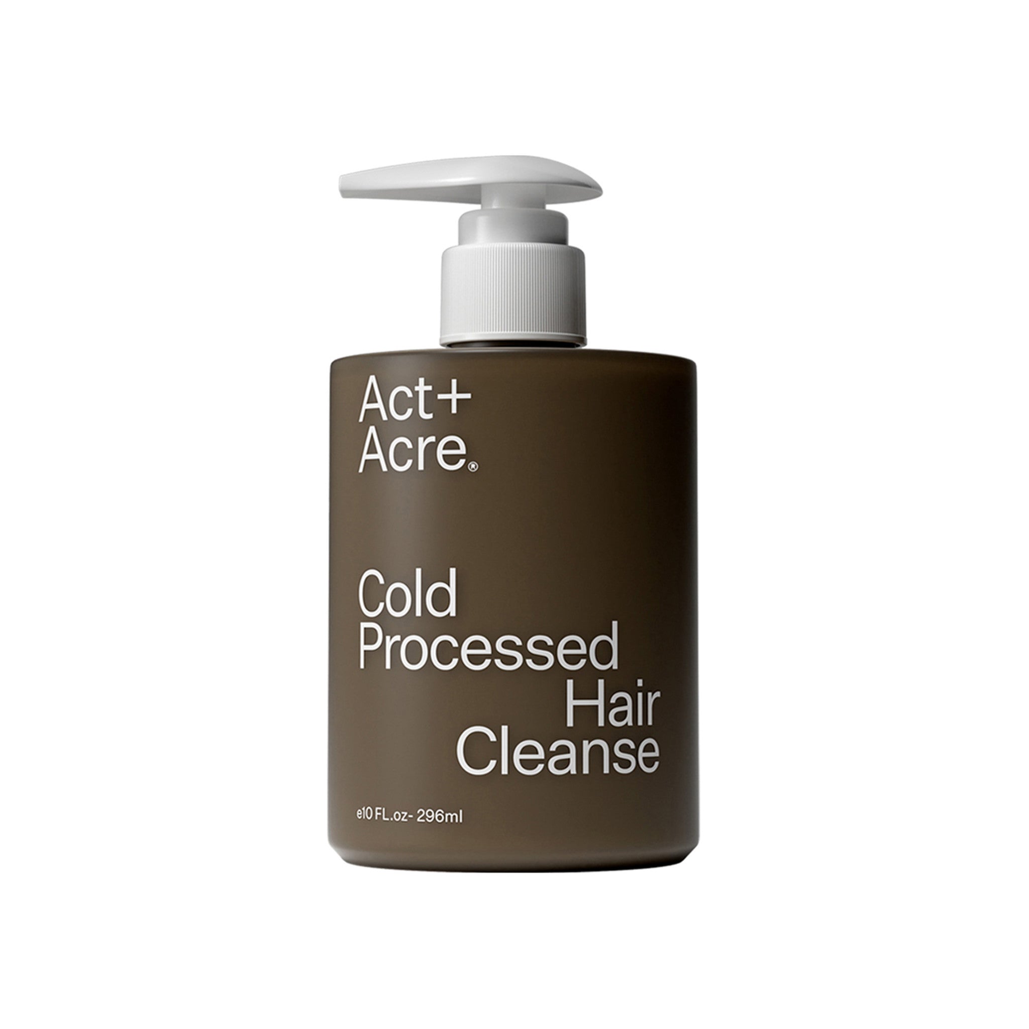 Act+Acre Cold Processed Cleanse Shampoo main image.