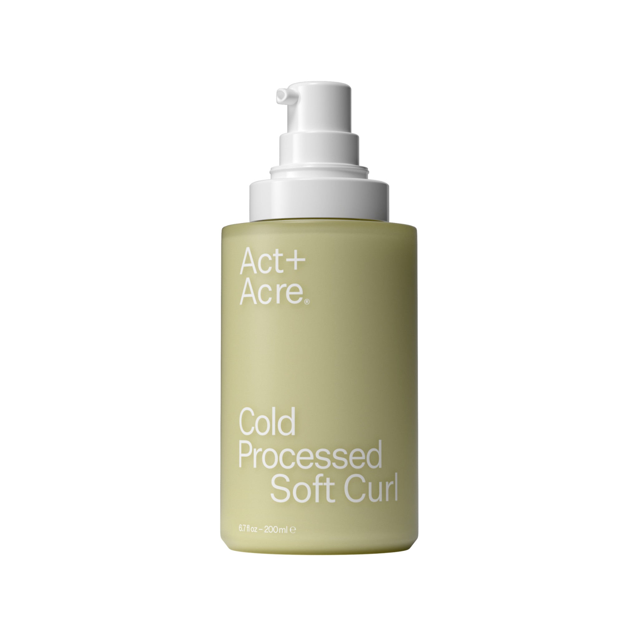Act+Acre Cold Processed Soft Curl Lotion main image.