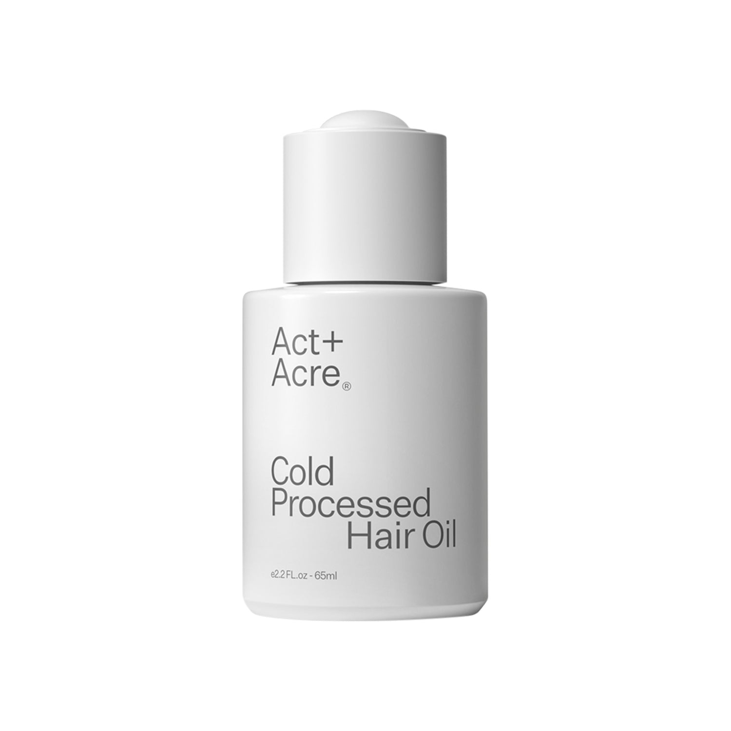 Act+Acre Cold Processed Hair Oil main image.