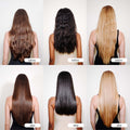 Act+Acre Cold Processed Hair Oil before and after image .