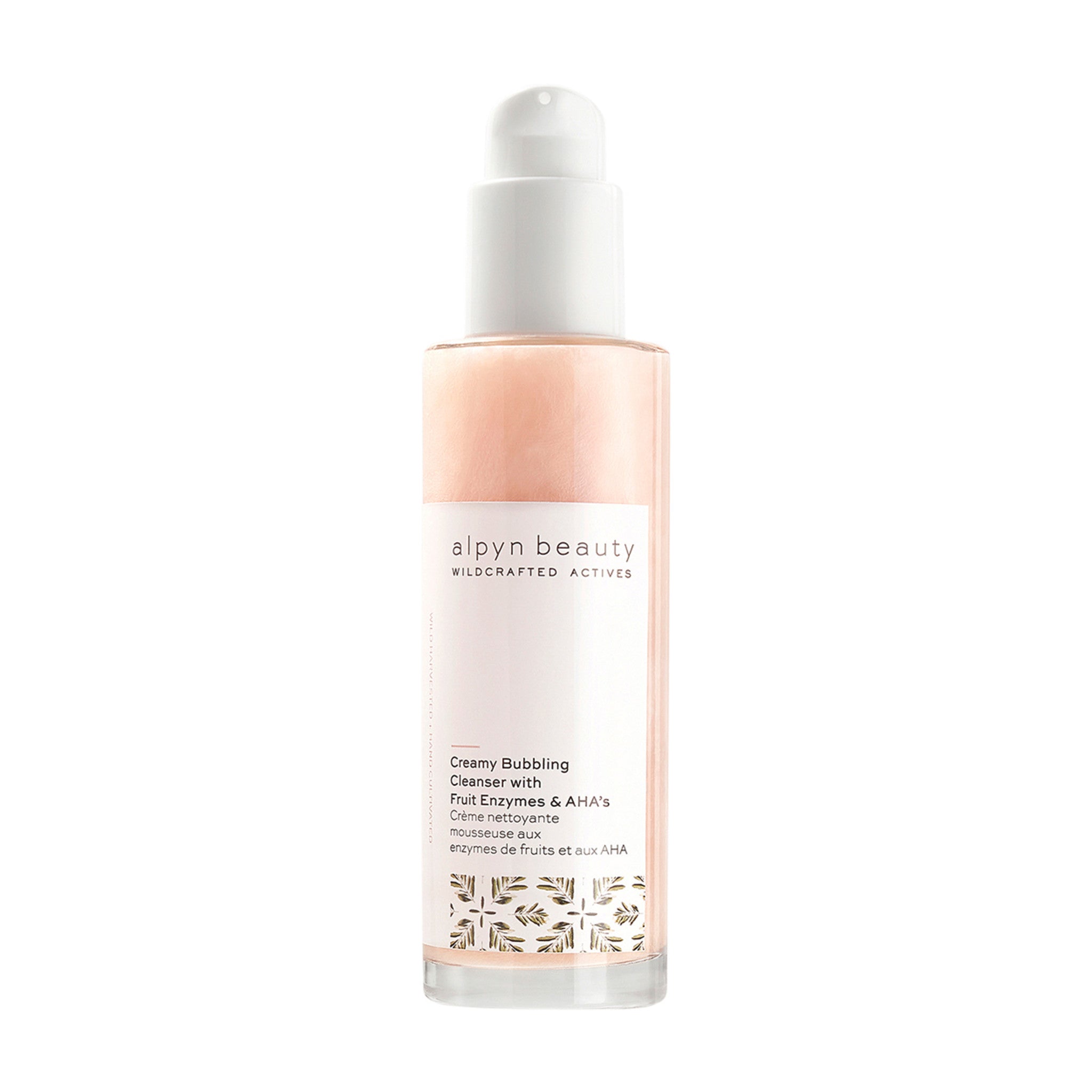 Alpyn Beauty Creamy Bubbling Cleanser With Fruit Enzymes and AHA's main image.