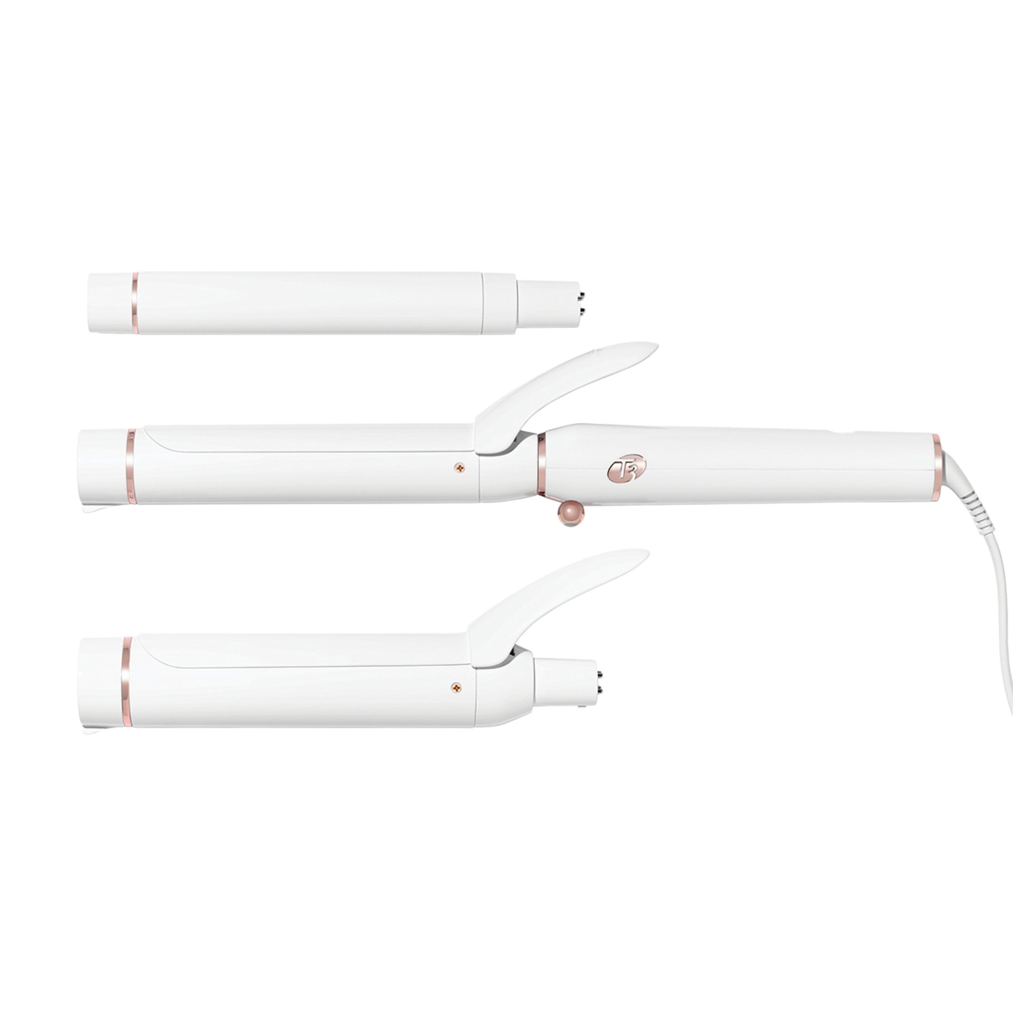 T3 Switch Kit Wave Trio Styling Iron with Three Interchangeable Barrels main image.