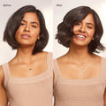 T3 Loose Waves 1.5" Straight Barrel before and after image .