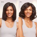 T3 Undone Waves 1" Straight Barrel before and after image 2 .
