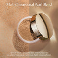 Laura Mercier Translucent Loose Setting Powder Light Catcher infographics image . This product is for medium complexions