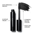 Bobbi Brown Eye Opening Mascara infographics image . This product is in the color black