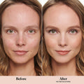 Laura Mercier Secret Camouflage Concealer Duo Stick Color/Shade variant: 2N before and after image . This product is for medium neutral complexions