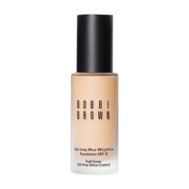 Bobbi Brown Skin Long-Wear Weightless Foundation SPF 15 Color/Shade variant: Alabaster (C-004) main image. This product is in the color nude, for light cool pink complexions