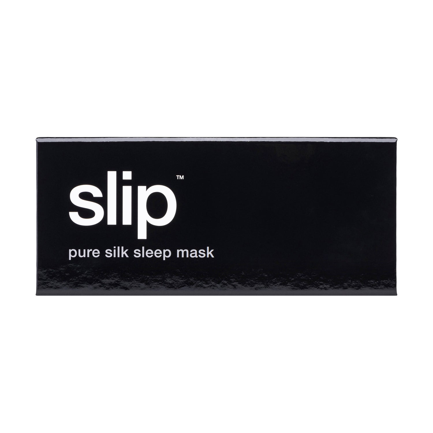 Slip Pure Silk Sleep Mask Color/Shade variant: Black box image.
