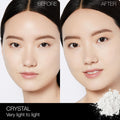 Nars Light Reflecting Loose Setting Powder Color/Shade variant: Crystal before and after image .