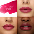 Laura Mercier Petal Soft Lip Color/Shade variant: Louise model image . This product is in the color pink