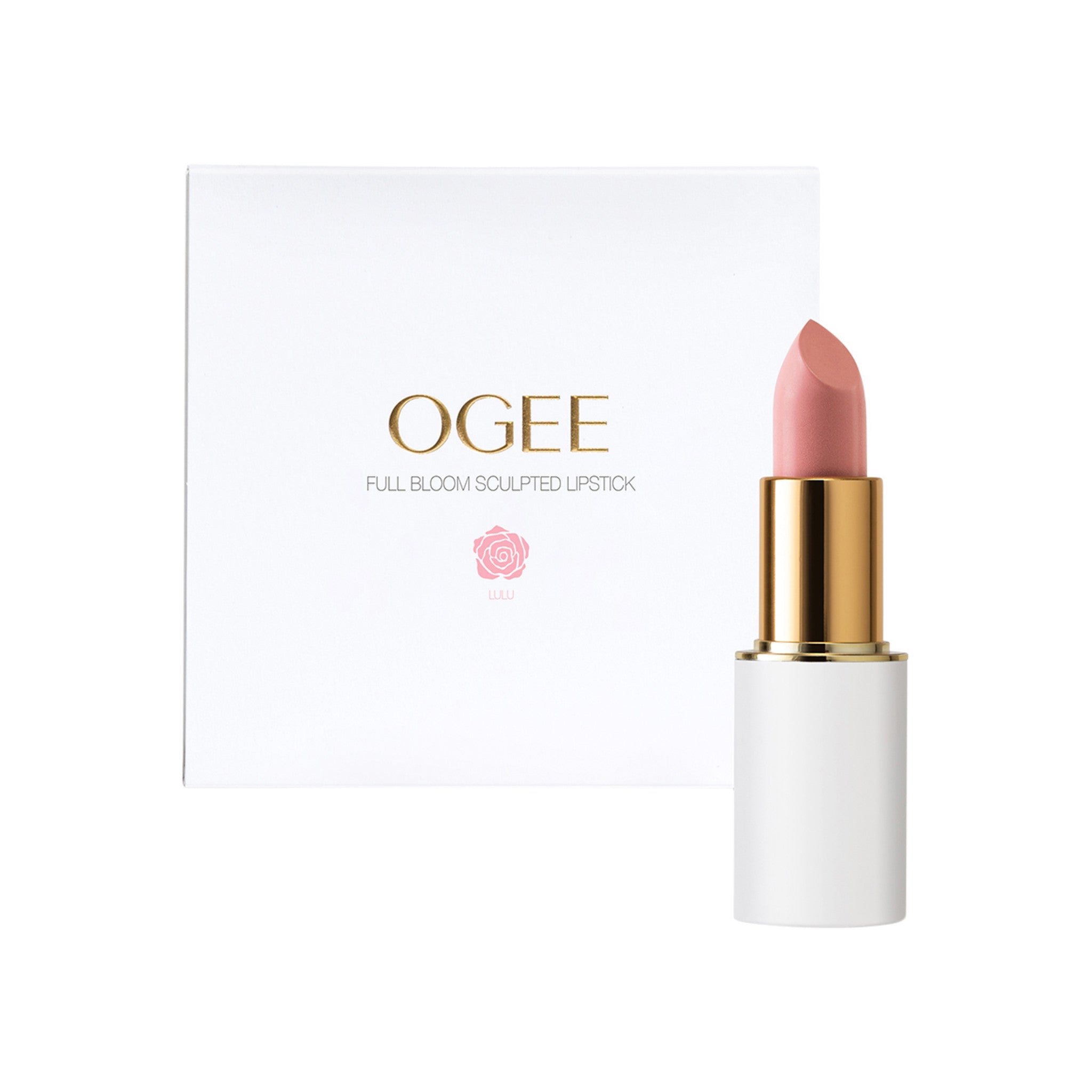 Ogee Full Bloom Sculpted Lipstick Color/Shade variant: Lulu main image. This product is in the color pink