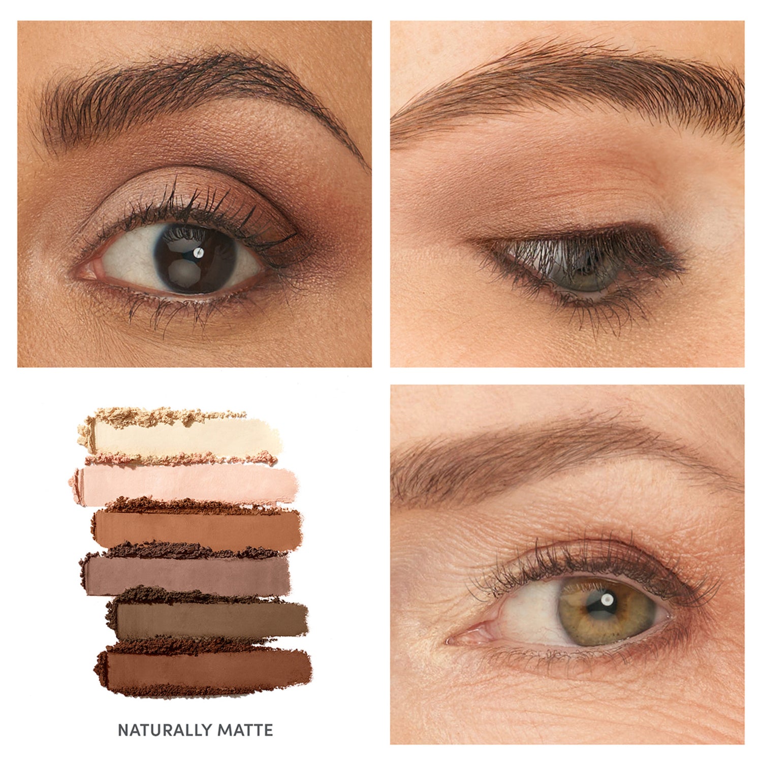Jane Iredale PurePressed Eye Shadow Palette Color/Shade variant: Naturally Matte model image 2 .