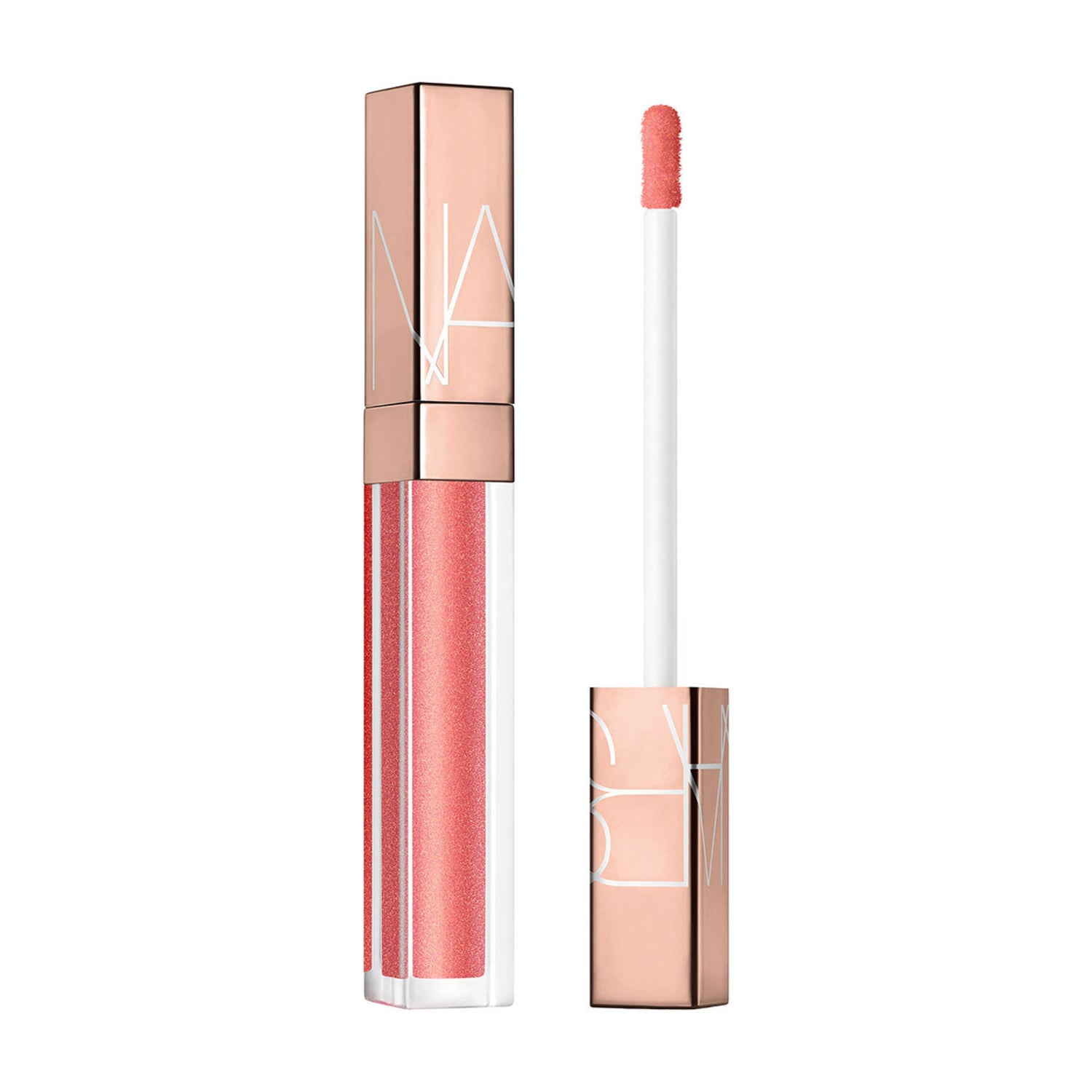 Nars Afterglow Lip Shine Color/Shade variant: Orgasm main image. This product is in the color pink