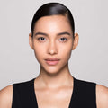 Nars Sheer Glow Foundation Color/Shade variant: Syracuse MD1 model image . This product is for medium warm complexions