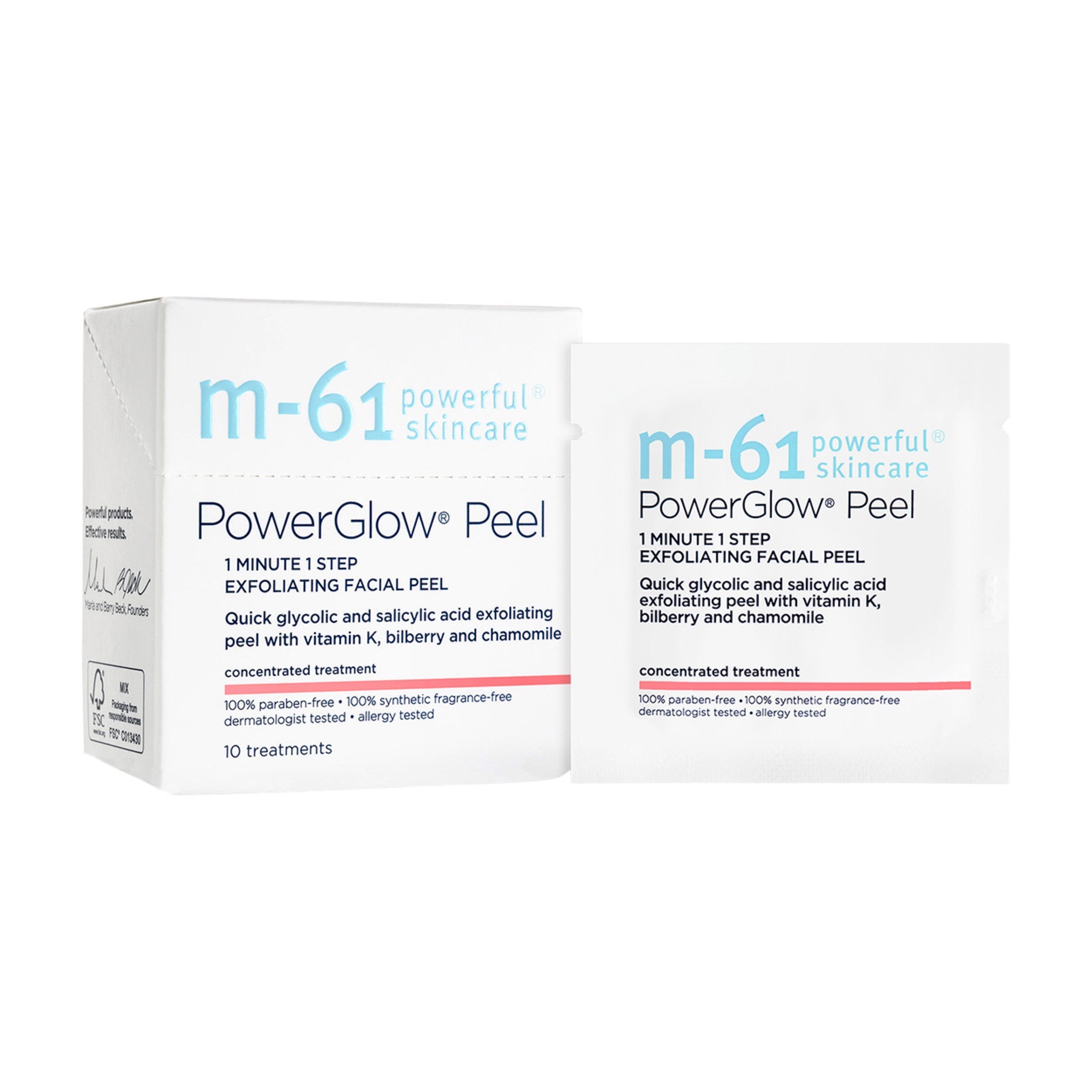 M-61 PowerGlow Peel Size variant: 10 treatments main image.