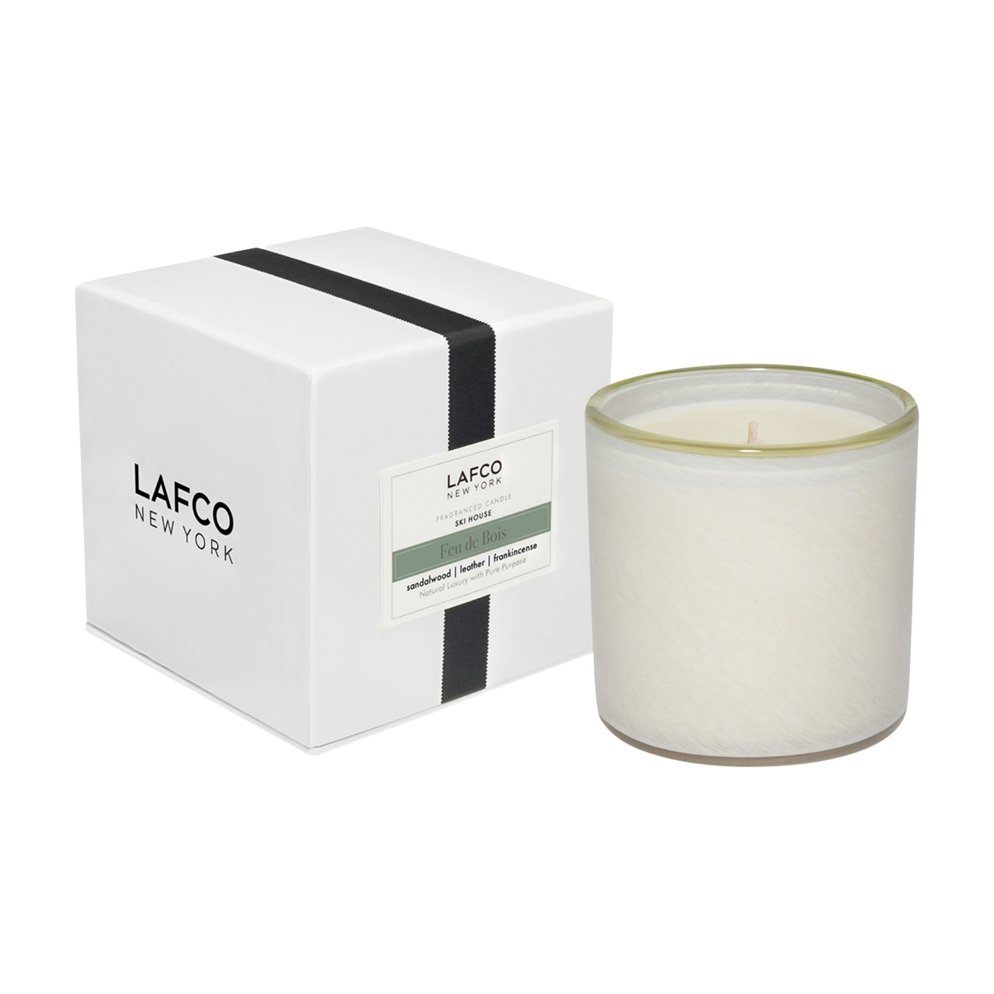Scented Candle Gift Set with Crackling Wood Wicks 3, 4 oz Candles - Misty  Falls