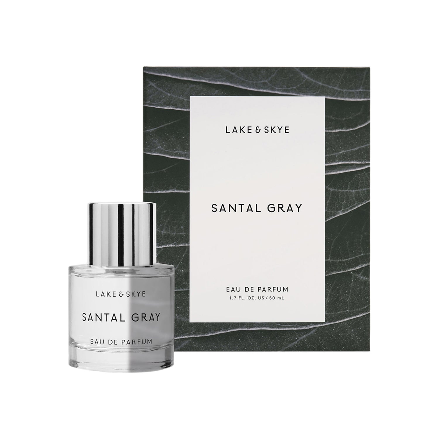 Lake & Skye Santal Gray Eau de Parfum Size variant: 1.7 fl oz | 50 ml box image.