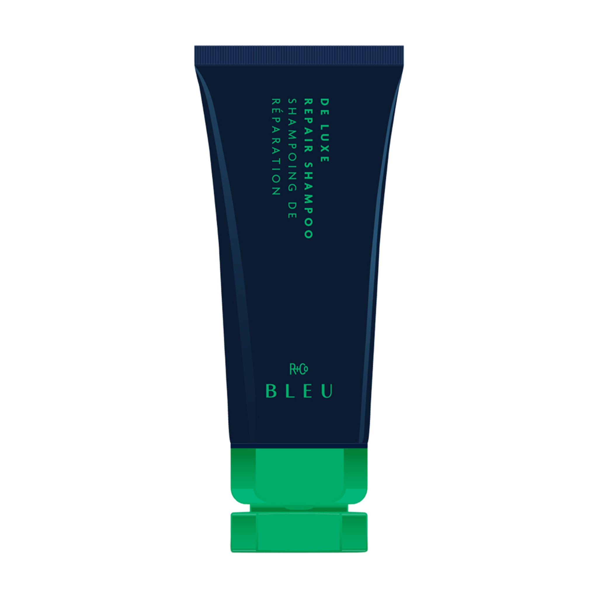 R+Co Bleu De Luxe Reparative Shampoo Size variant: 1 fl oz main image.