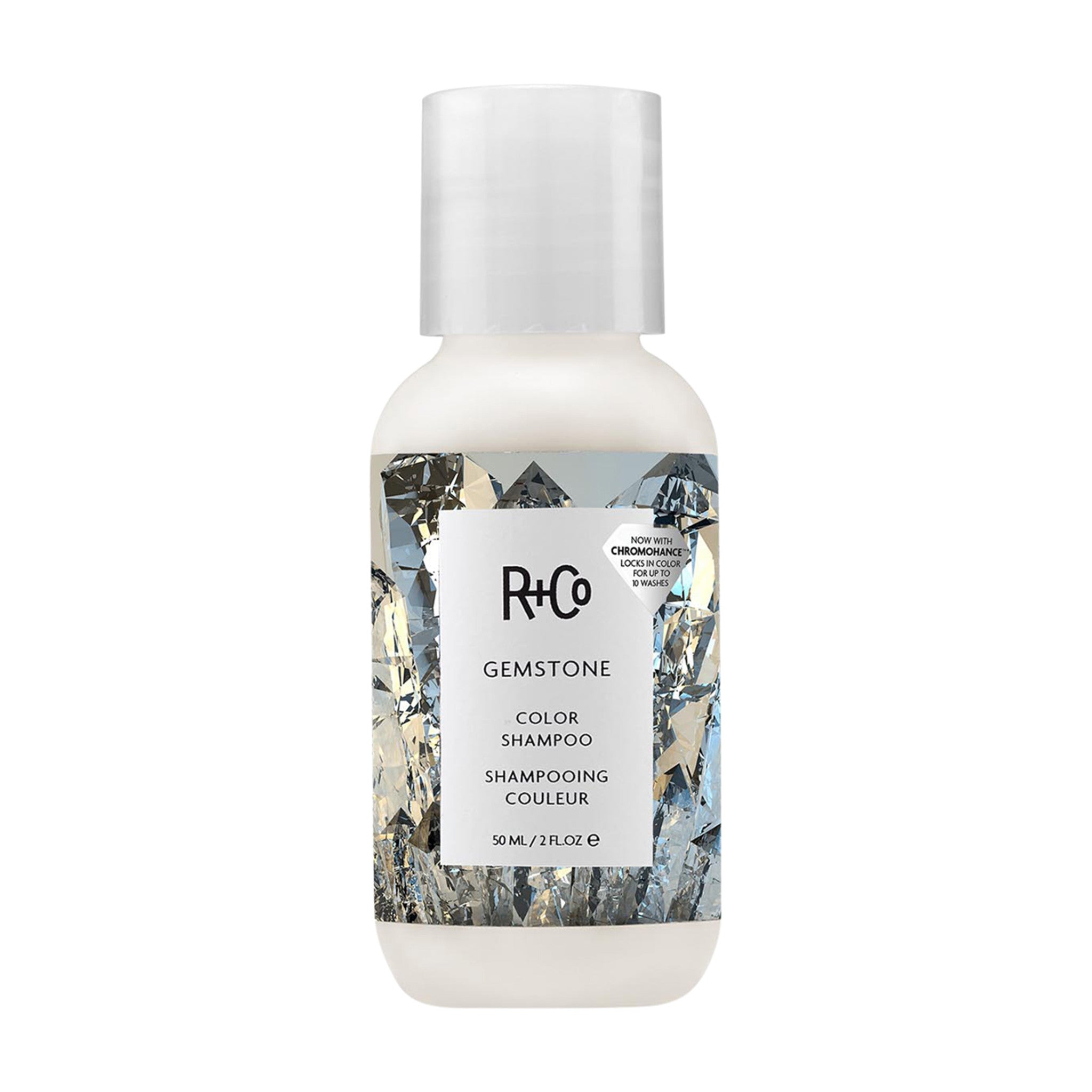 R+Co Gemstone Color Shampoo Size variant: 2 fl oz | 50 ml main image.