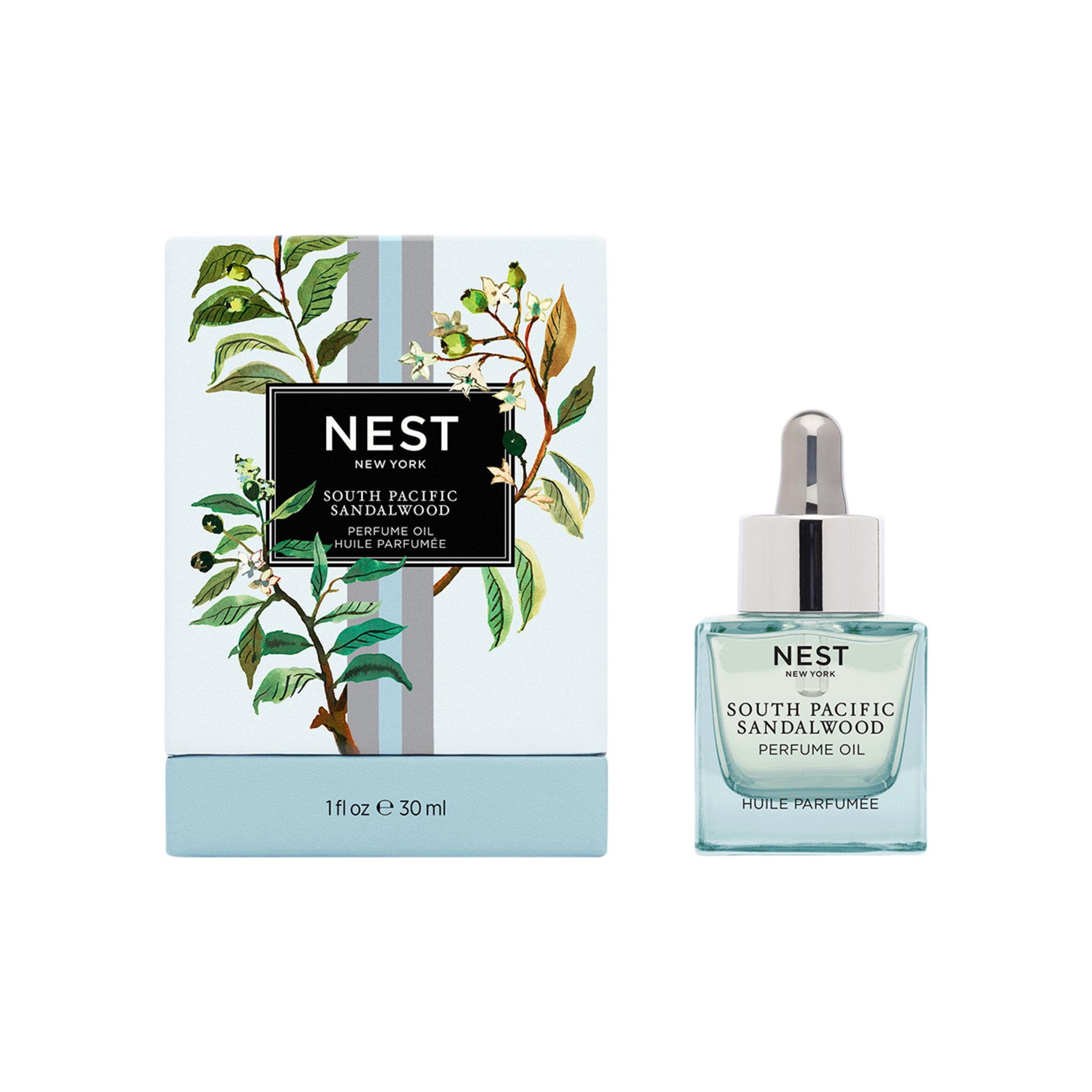 Nest South Pacific Sandalwood Perfume Oil Size variant: 30 ml main image.