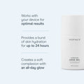 NuFace Hydrating Aqua Gel Size variant: 3.3 oz lifestyle image .