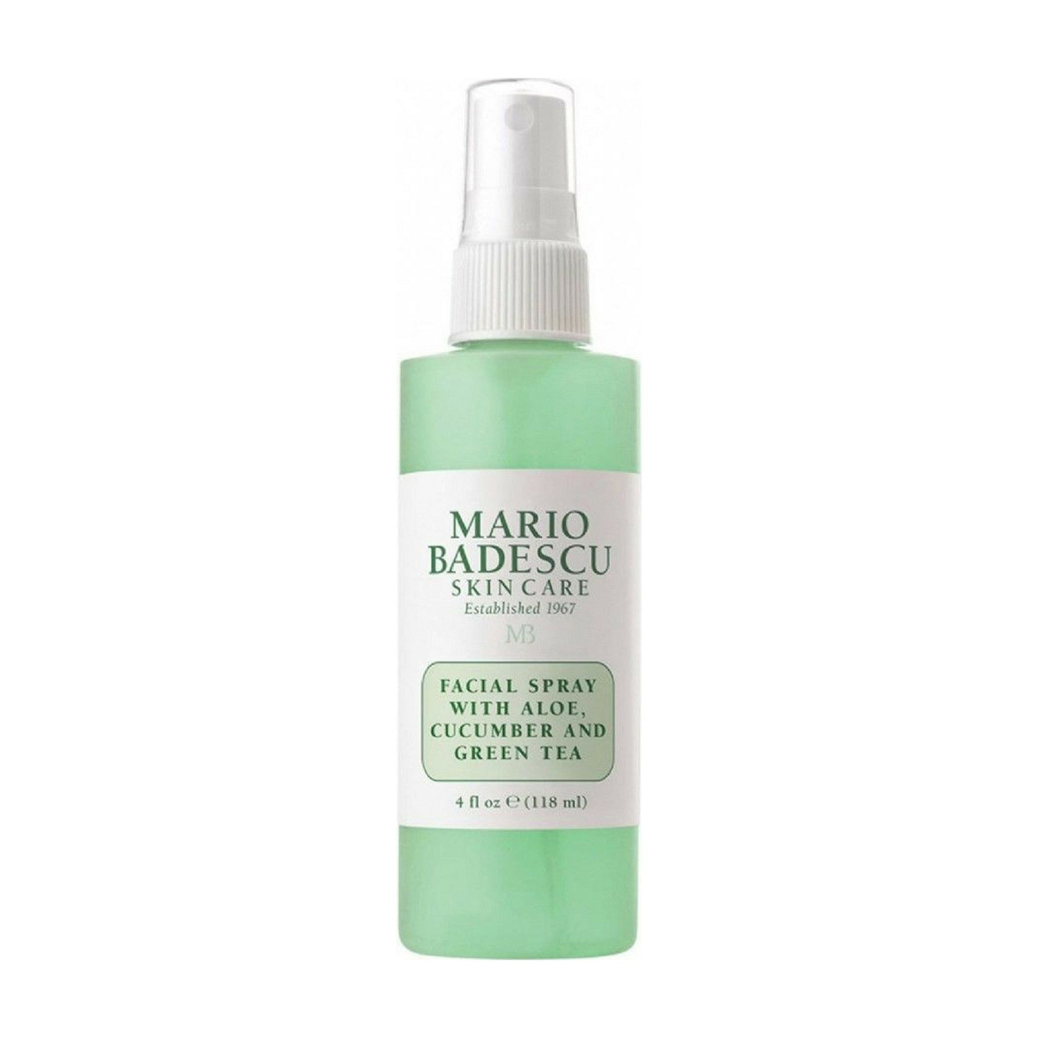 Mario Badescu Facial Spray With Aloe, Cucumber and Green Tea Size variant: 4 fl oz | 118 ml main image.