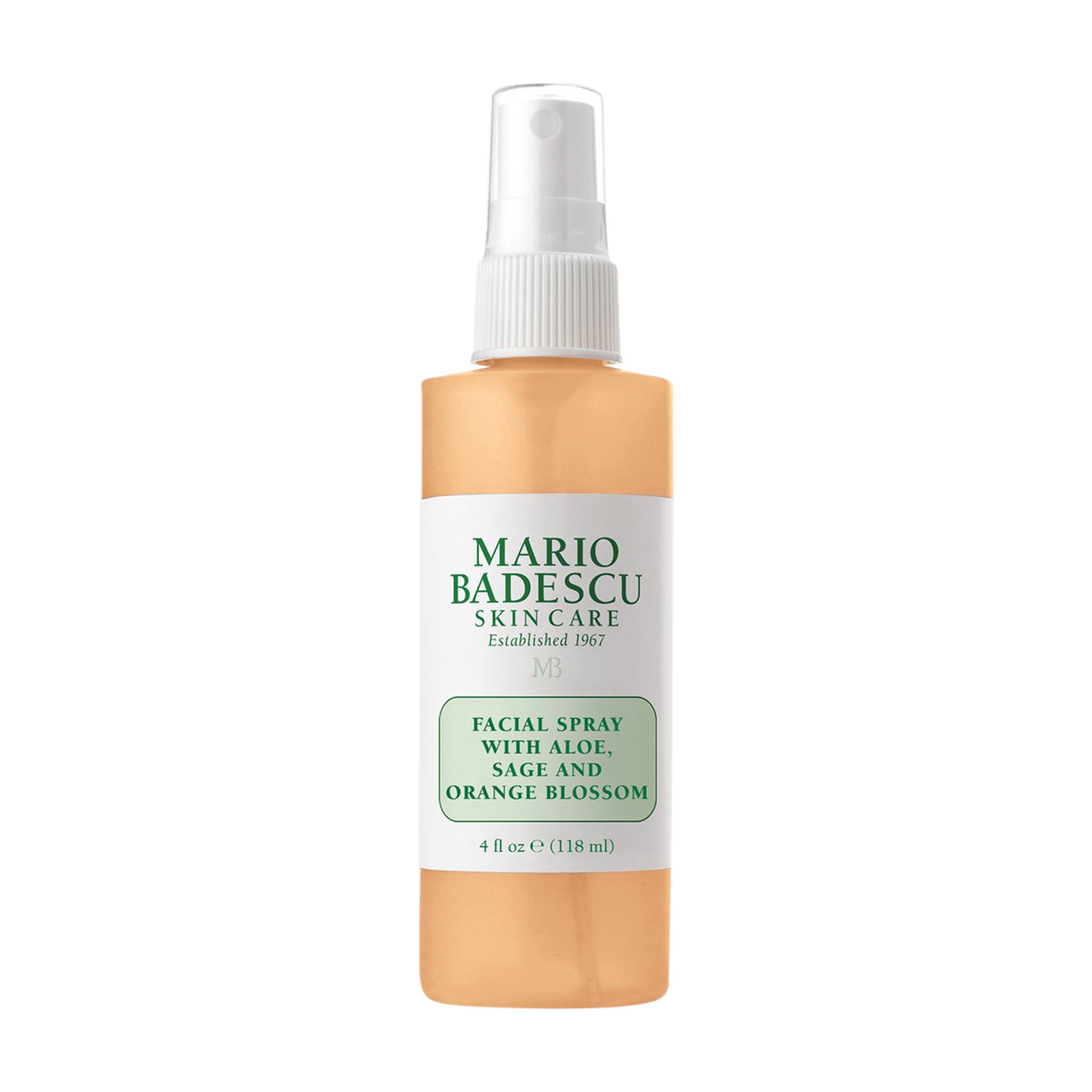 Mario Badescu Facial Spray With Aloe, Sage and Orange Blossom Size variant: 4oz main image.
