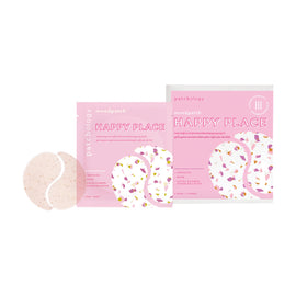 Patchology MoodPatch Happy Place Eye Gels Size variant: 5 Pack main image.